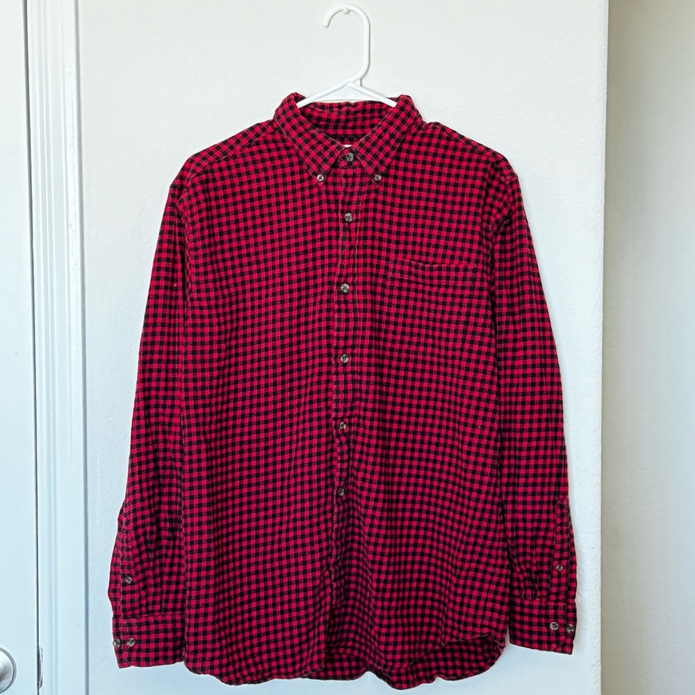 mens button down shirt size large